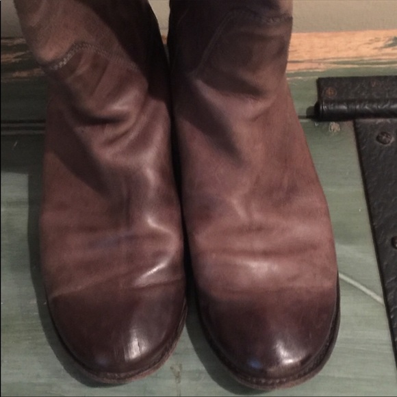 Frye Taupe Boots Melissa 7.5 - Picture 3 of 6